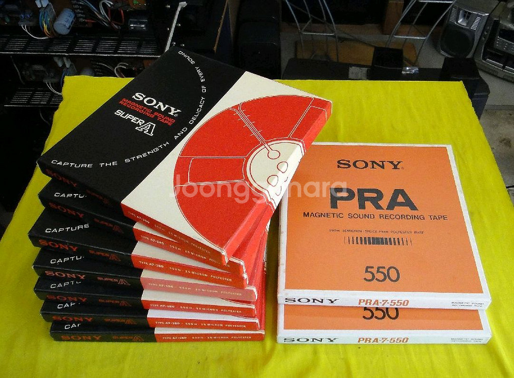 [중고품] 소니 7호 오픈 릴 테이프--0