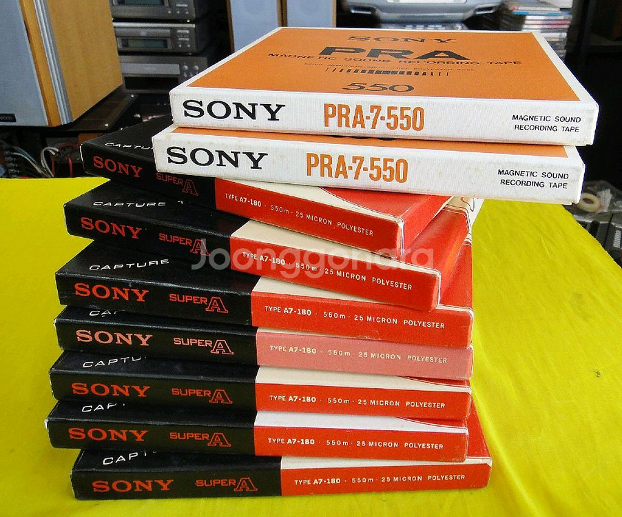 [중고품] 소니 7호 오픈 릴 테이프--1