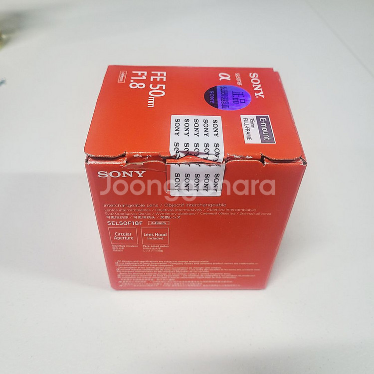 소니 50mm f1.8 oss 단렌즈입니다--1