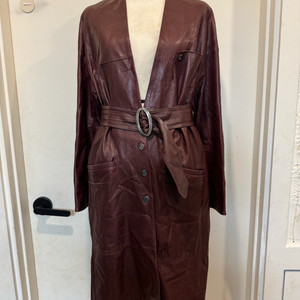 MICHAA studio 미샤 양가죽 롱자켓