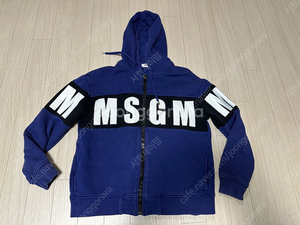 MSGM 후드 집업 자켓--0