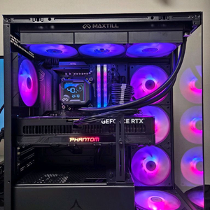 9800x3d, b850m wifi, 5080 팬텀