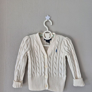 3t폴로 랄프로렌 아동 케이블 니트 가디건