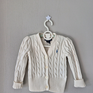 3t폴로 랄프로렌 아동 케이블 니트 가디건