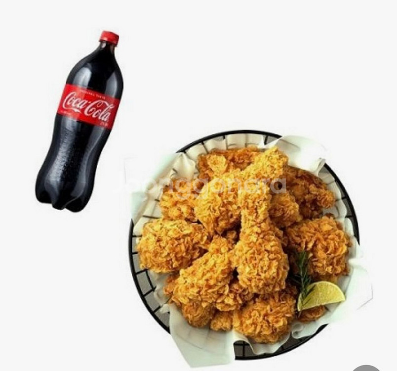 BHC 핫후라이드+콜라1.25L 팝니다--0