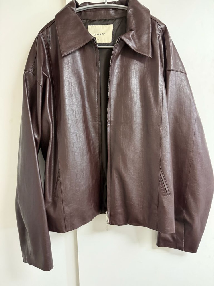 르마드 페이크 레더 브라운 2사이즈--0