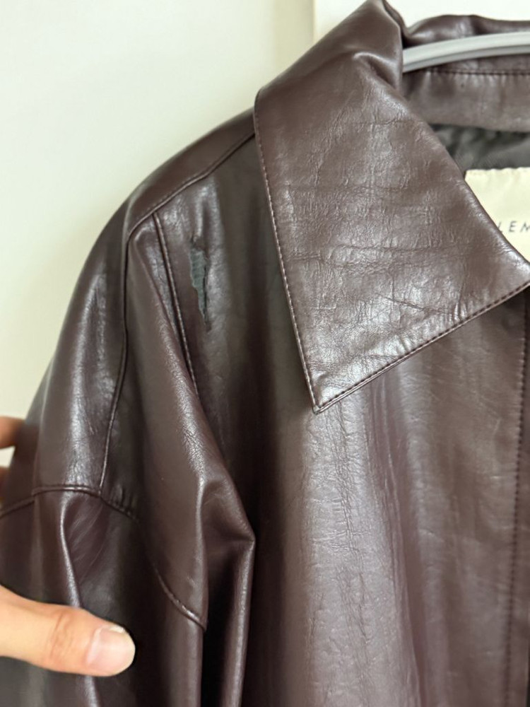 르마드 페이크 레더 브라운 2사이즈--1