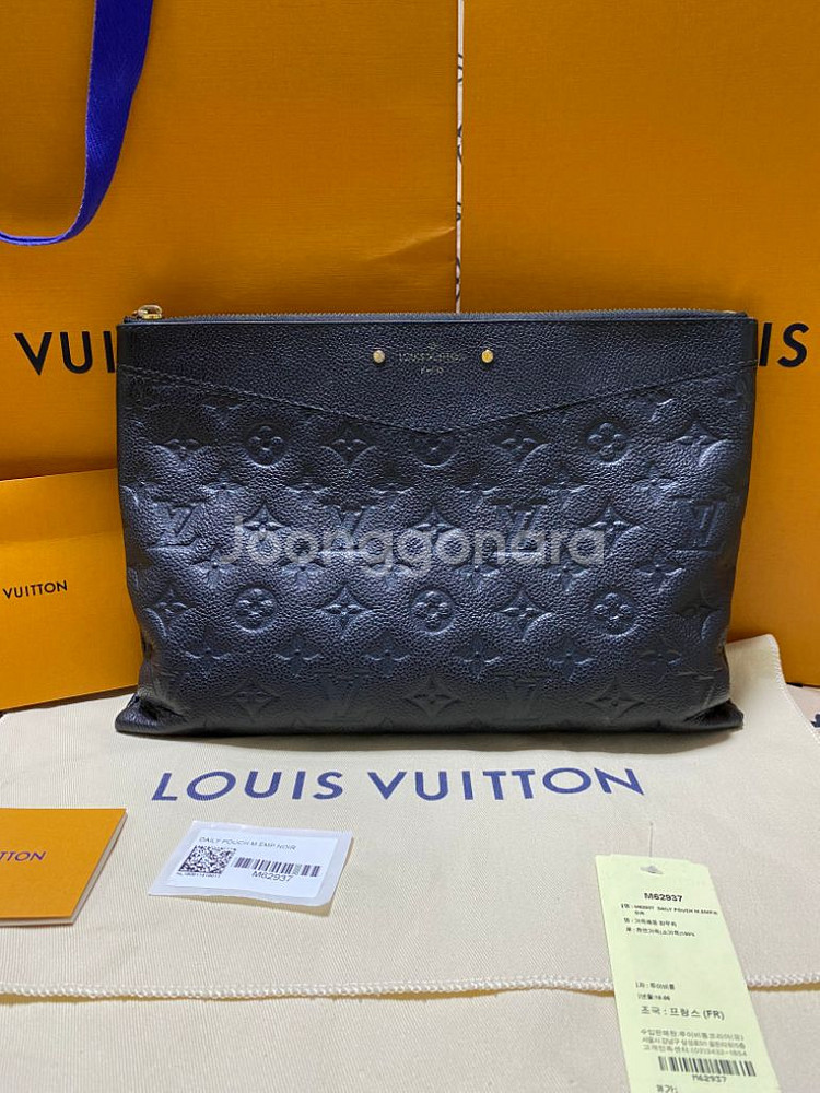 [인보이스] 루이비통 모노그램 앙프렝뜨 클러치--0