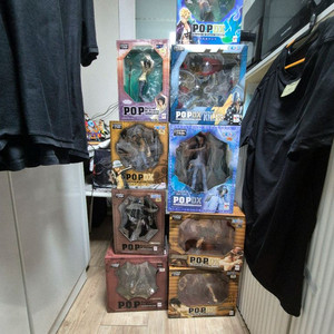 원피스 피규어 메가하우스 POP 판매 금고 흰고