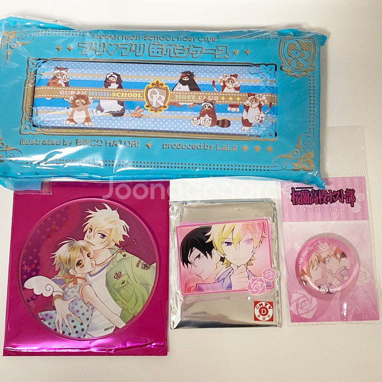 오란고교 사교클럽 쿄우야 타마키 하루히 아크릴 코스터--0