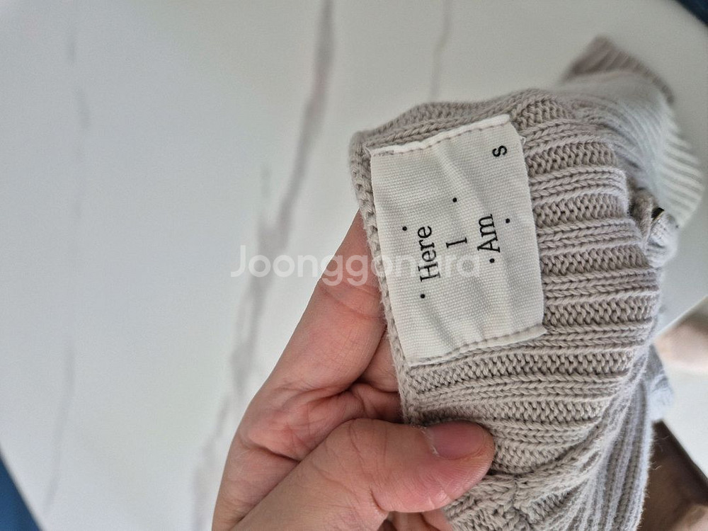 100)아기 니트 가디건--4