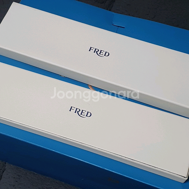 24년 프레드 라지 로즈골드 18K 링크 케이블 팝니다--3