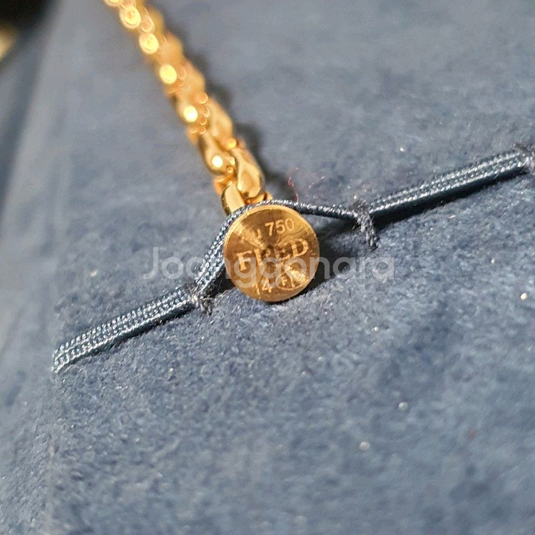 24년 프레드 라지 로즈골드 18K 링크 케이블 팝니다--1