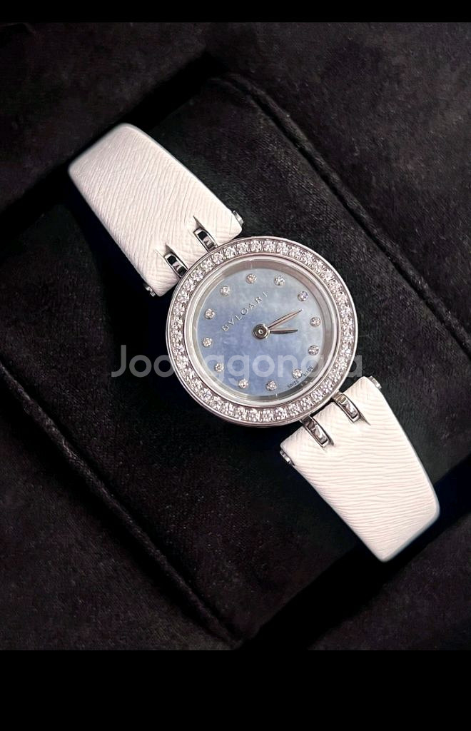 정품 불가리 다이아몬드 여성시계--1