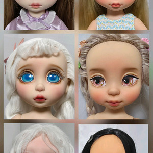 베이비돌 6체 일괄 라푼젤 신데렐라 포카혼타스