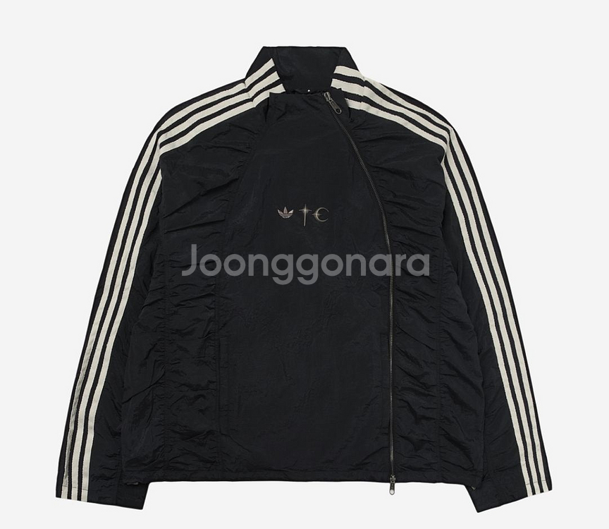 [XL] 아디다스 x 떠그 클럽 우븐 트랙탑 블랙--0