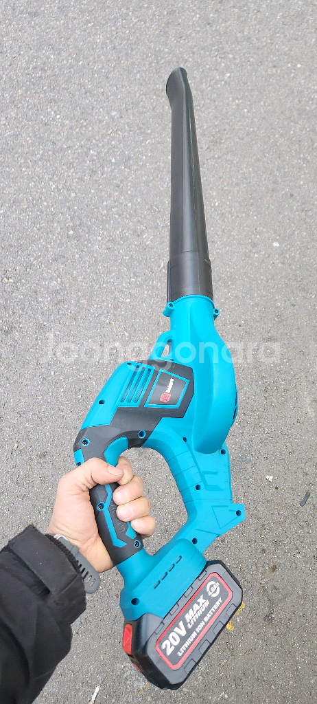 대용량 무선 송풍기 세트 마끼다호환 배터리 1개 충전기 포함--5