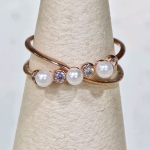 큐빅셋팅 프리사이즈디자인 반지