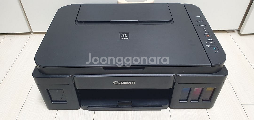 캐논 PIXMA 정품 무한 G3900 프린터 복합기--0