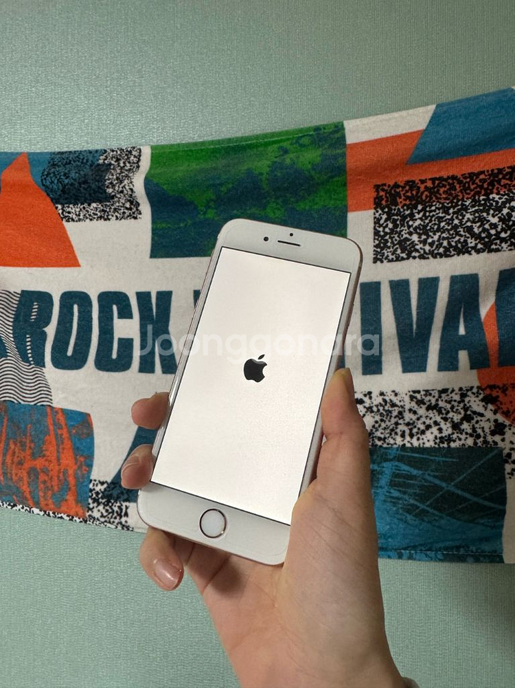 아이폰 6S 128GB 로즈골드 배터리 100%--5