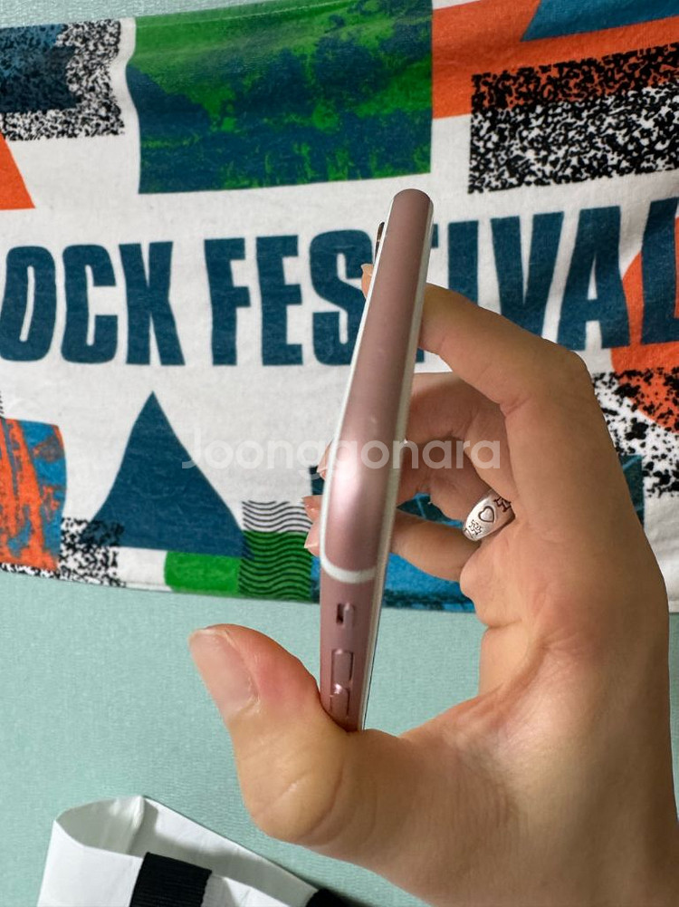 아이폰 6S 128GB 로즈골드 배터리 100%--7