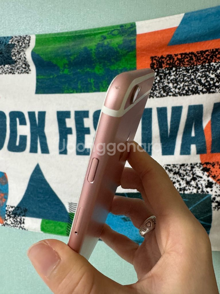 아이폰 6S 128GB 로즈골드 배터리 100%--6