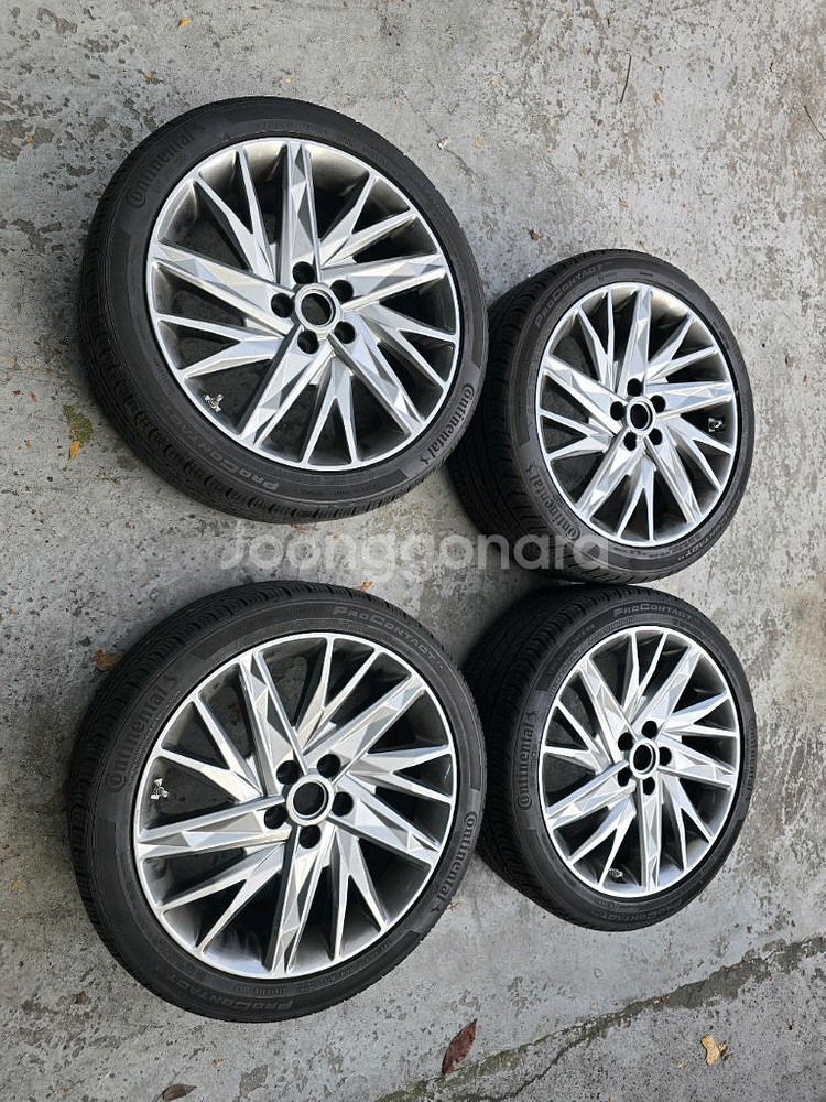 18인치 순정 휠타이어 세트--0