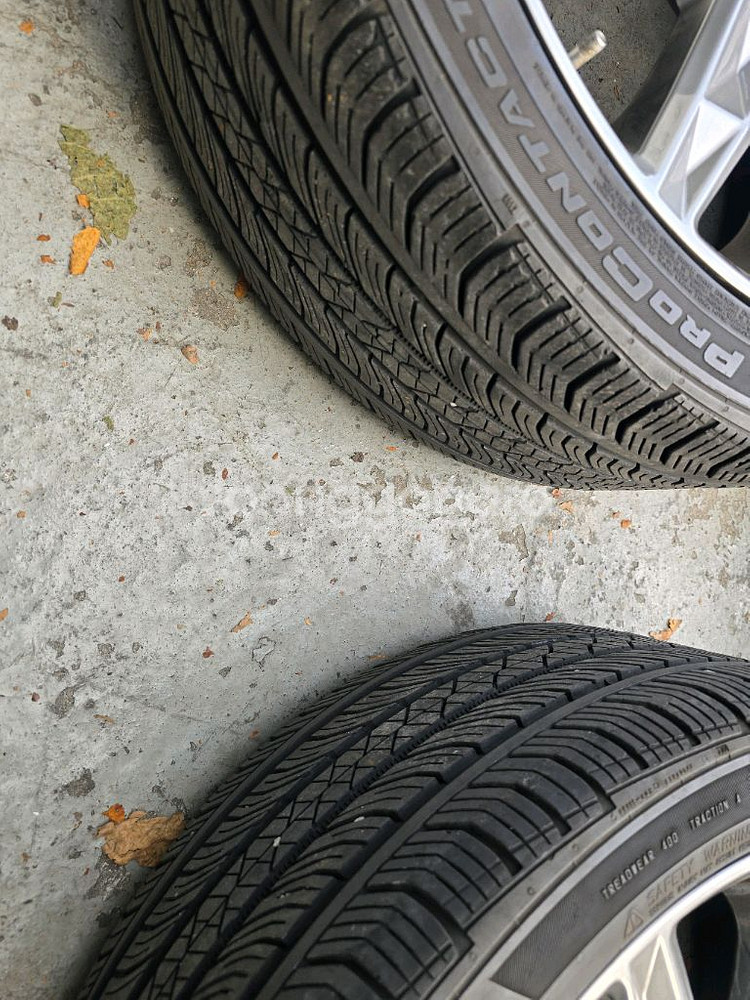 18인치 순정 휠타이어 세트--1