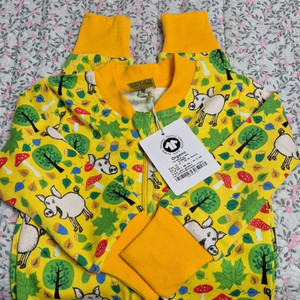 던스 노랑돼지집업 92사이즈새상품