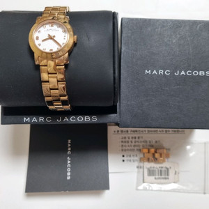 마크제이콥스 로즈골드 메탈시계