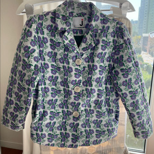 위드제이 플라워 솜누빔 자켓 L사이즈