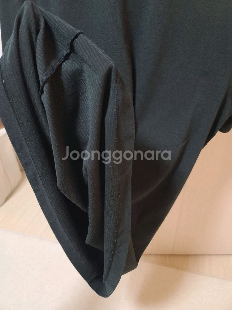 룰루레몬 남성 블랙 반팔 기능성 티셔츠 골프 트레이닝복--7