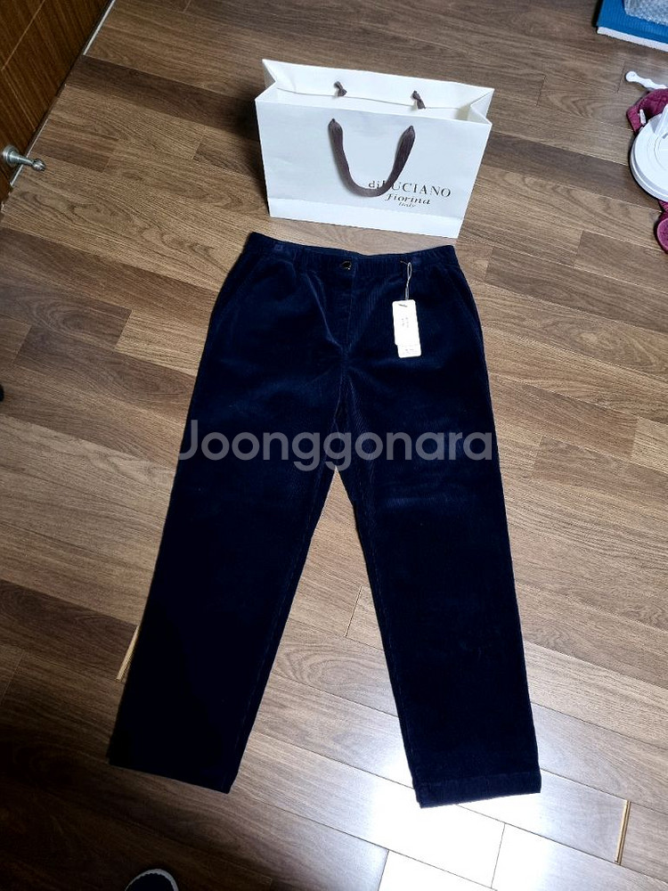 디루치아노 곤색 골덴바지 새제품 77~88--1