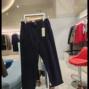 디루치아노 곤색 골덴바지 새제품 77~88