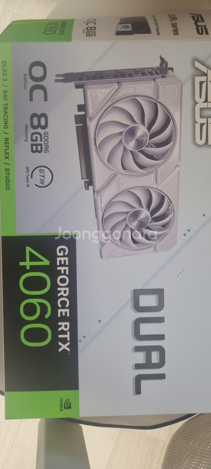 asus dual RTX 4060 화이트--0