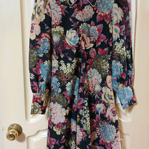 플로럴 롱 원피스