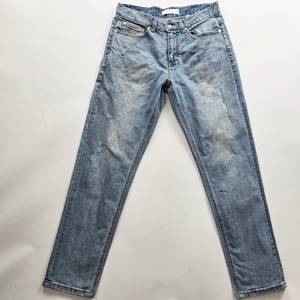 플랙진 청바지 연청 스판 데님 사이즈32 R2744