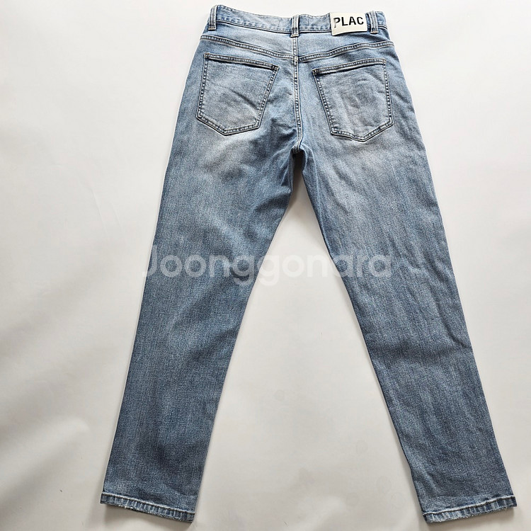 플랙진 청바지 연청 스판 데님 사이즈32 R2744--1