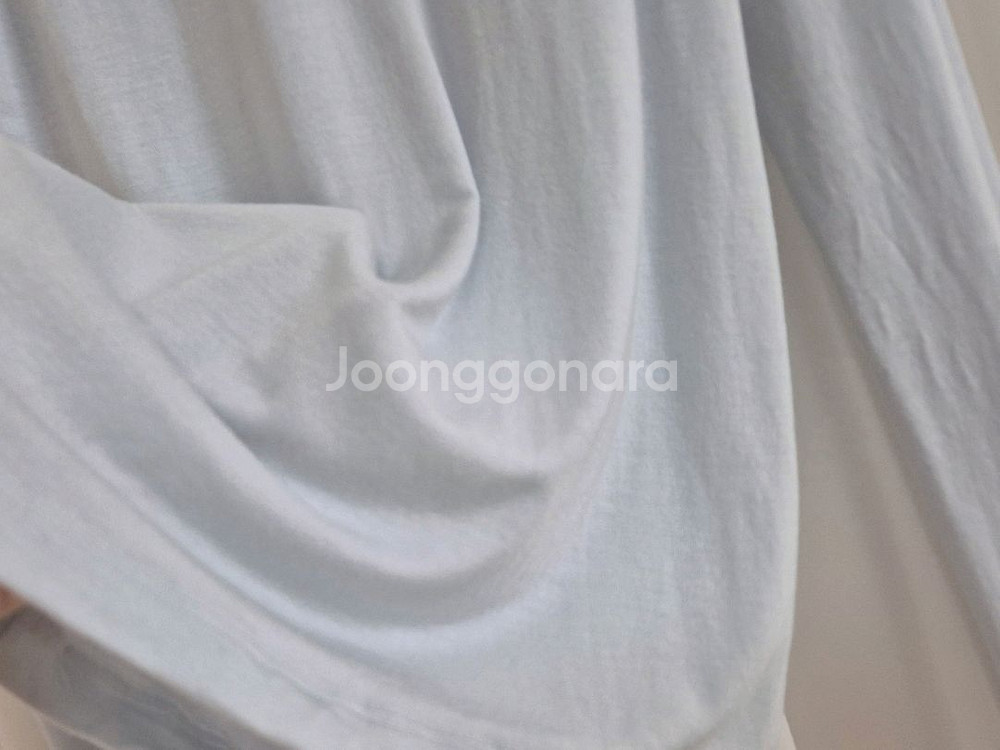 텐셀 폴라 티셔츠 블루--2