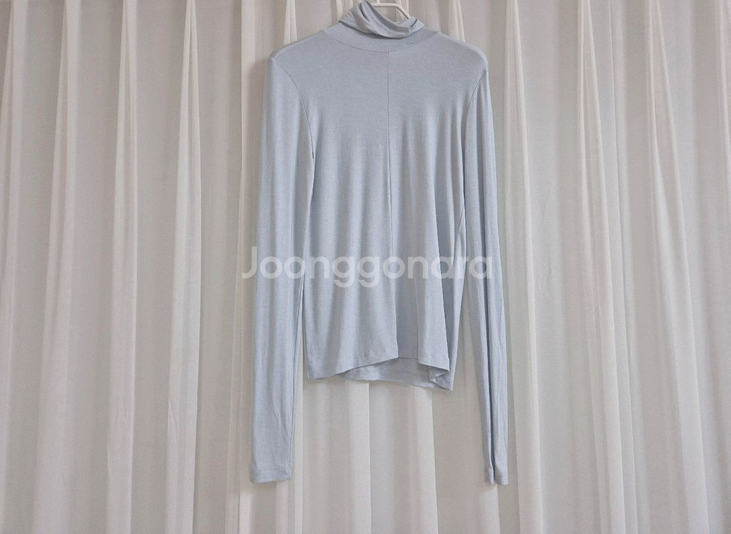 텐셀 폴라 티셔츠 블루--0