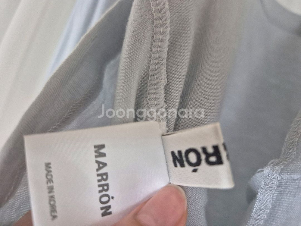 텐셀 폴라 티셔츠 블루--4