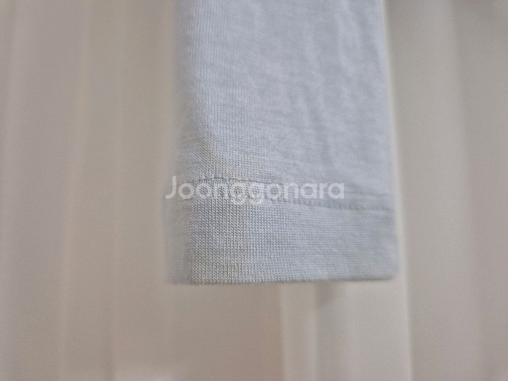 텐셀 폴라 티셔츠 블루--3