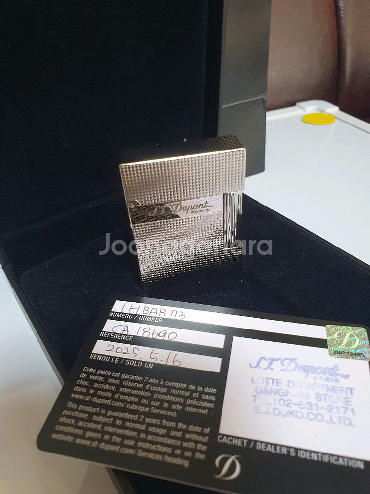 백화점판 듀퐁라이터 뉴 라인2 신형 ca18690 쌍불--0