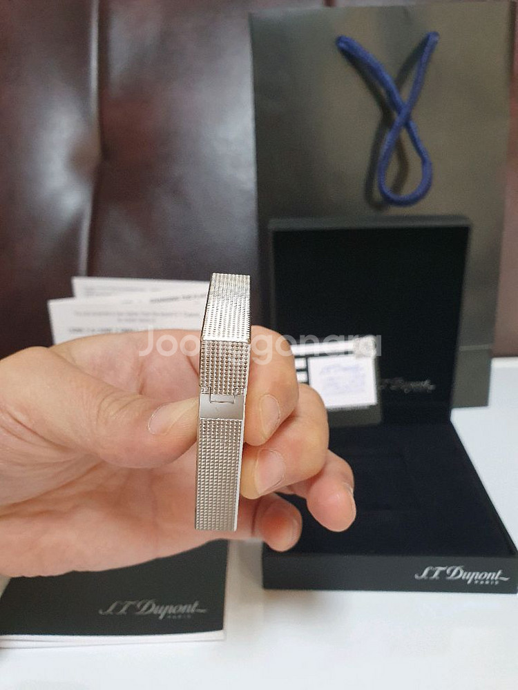 백화점판 듀퐁라이터 뉴 라인2 신형 ca18690 쌍불--4