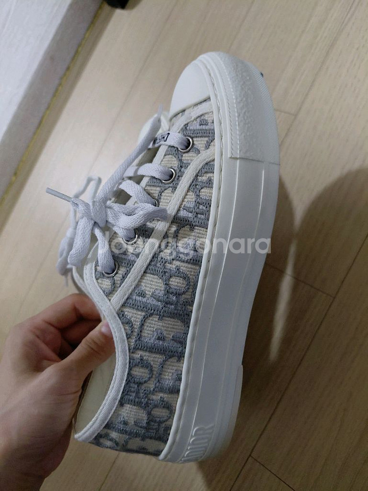 디올 오블리크스니커즈 그레이 34.5판매--3