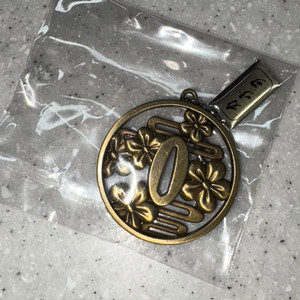 카카오 일륜도 메탈 코등이 챰 코등이 키링