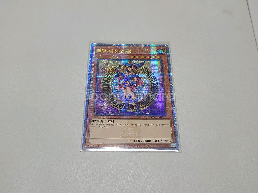 유희왕 블랙 매지션 걸 25시크 쿼싴 준등기비 포함--0