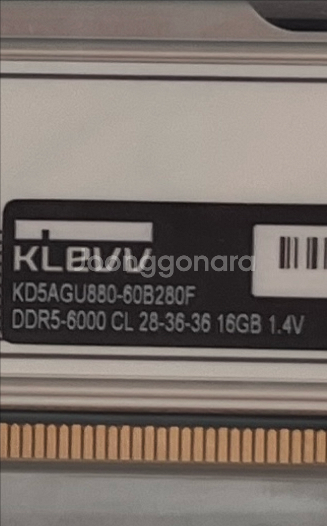 DDR5 6000 CL28 32G 미개봉--1