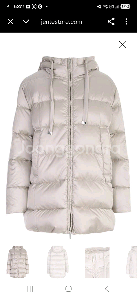 맥스마라 더큐브 노베이 리버시블 패딩--0