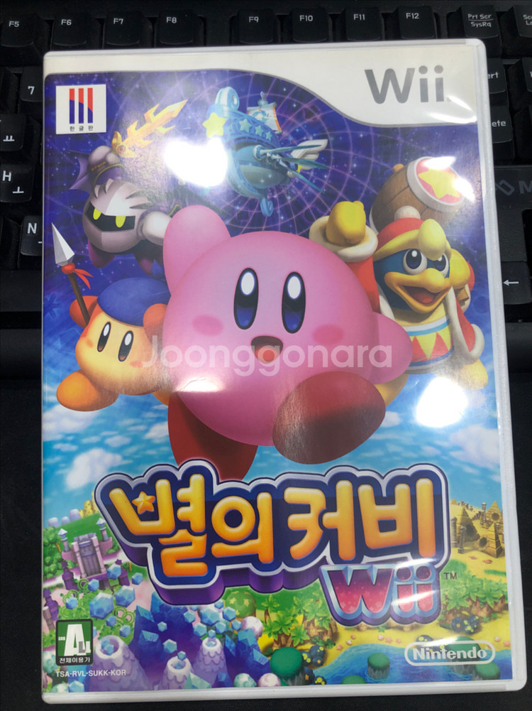 Wii 닌텐도위 cd 별의커비 2.2만--0